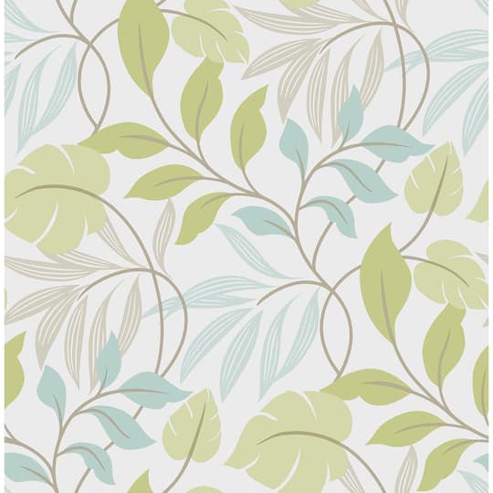 NuWallpaper Blue & Green Meadow Peel & Stick Wallpaper